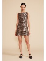 Cara Leopard Dress Brown