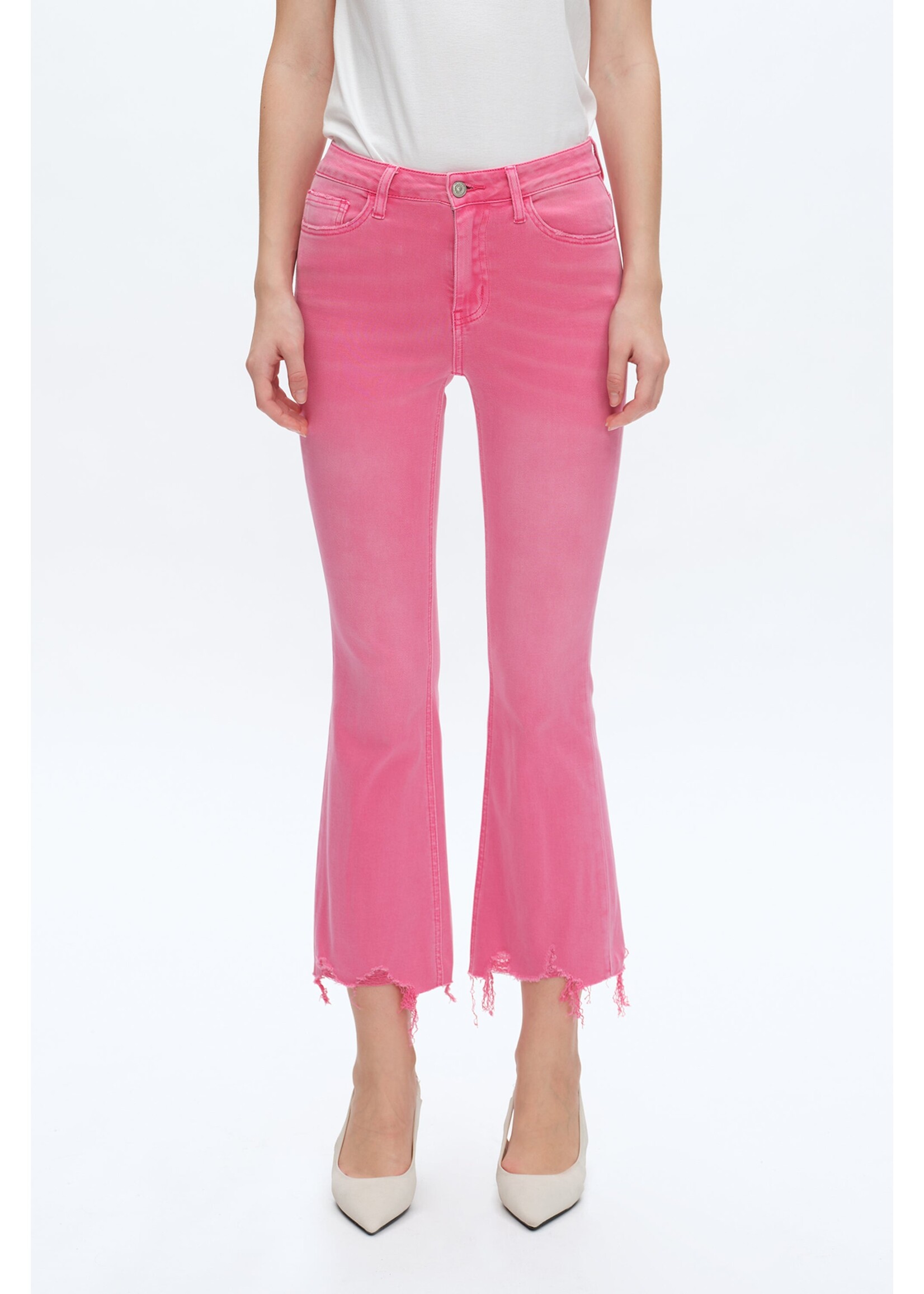 Alice High Rise Crop Flare Jean