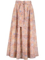 Camryn Summer Maxi Skirt Coral