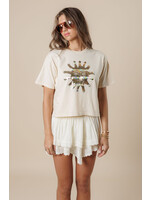 All Us Sun Wide Boy Tee Light Yellow