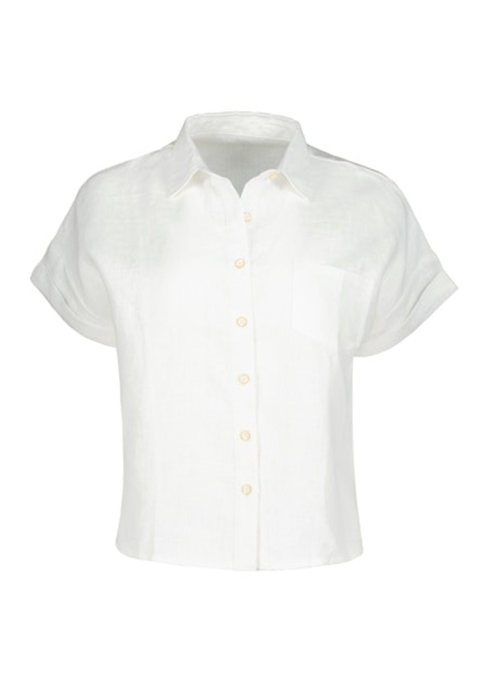 Positano Button Up Shirt White