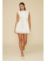 Sharla Mini Lace Dress Ivory