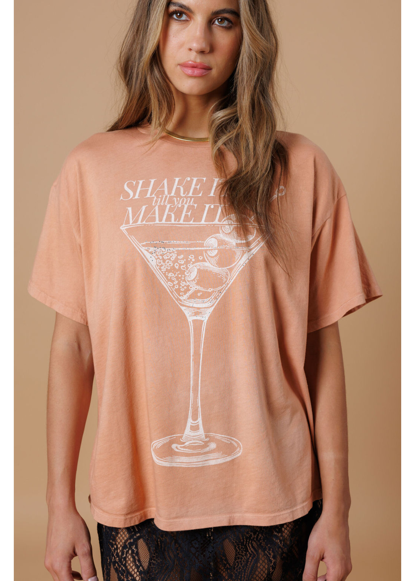 All Us Shake It Big Boy Tee Clay