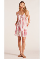 Scoop Neck Cami Mini Dress Multi Stripe