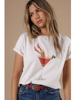All Us Martini Legs Boy Tee Cream