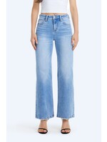 Alsa Mid Rise Wide Leg Jean Fresh Blue