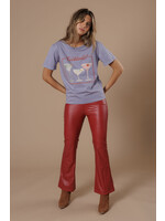 All Us But First Cocktails Wide Neck Tee Lavender