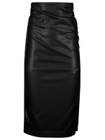 Colette Side Ruched Midi Skirt