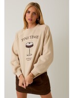 Tini Time Sweatshirt Taupe