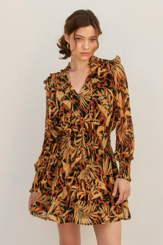 floral party dress Floral-Print Cali Maxi Summer Party Dress