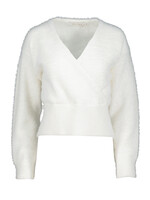 Logan Mohair V-Neck Sweater White