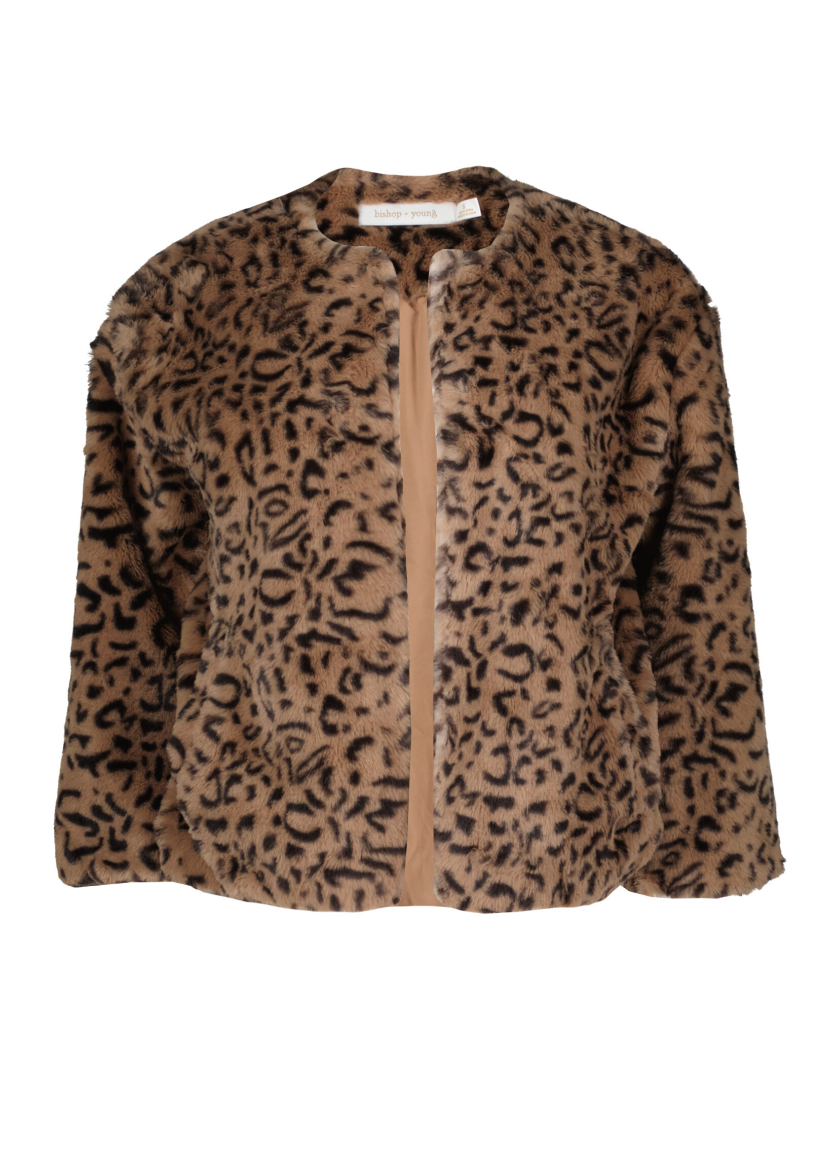 Mica Faux Fur Leopard Jacket