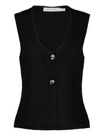 Gelina Sleeveless Sweater Black