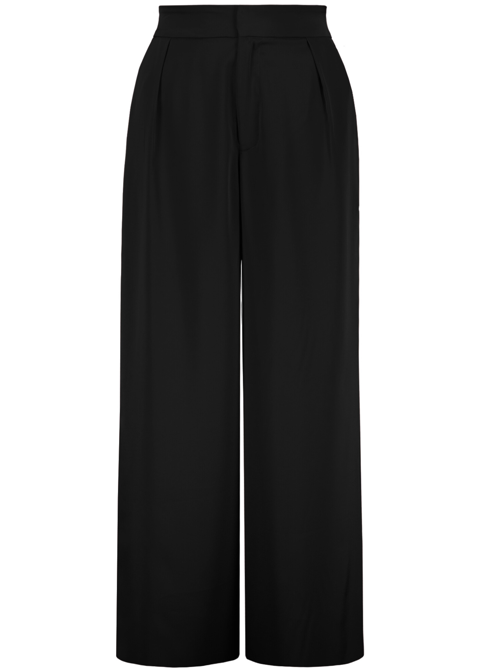 Fluid Satin Pant Black