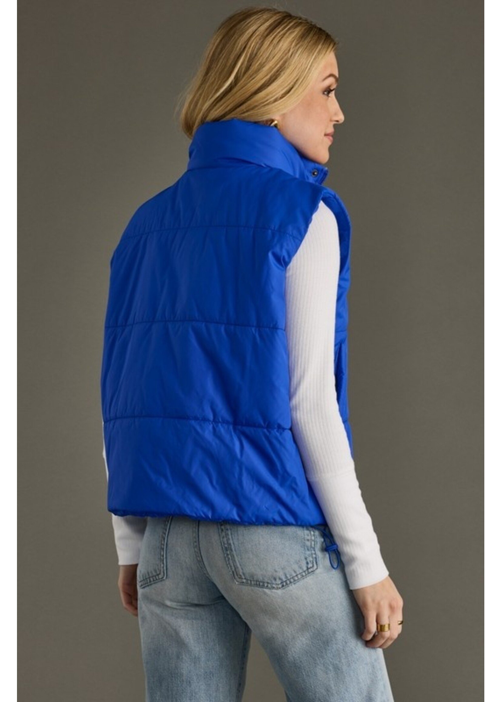 Panache Apparel Co. Cropped Puffer Vest