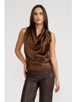 Dorothy Satin Top Bronze