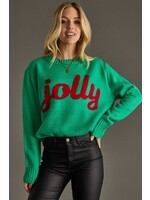 Panache Apparel Co. Jolly Sweater Green