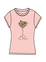 All Us The Dirtiest Babe Tee Pink