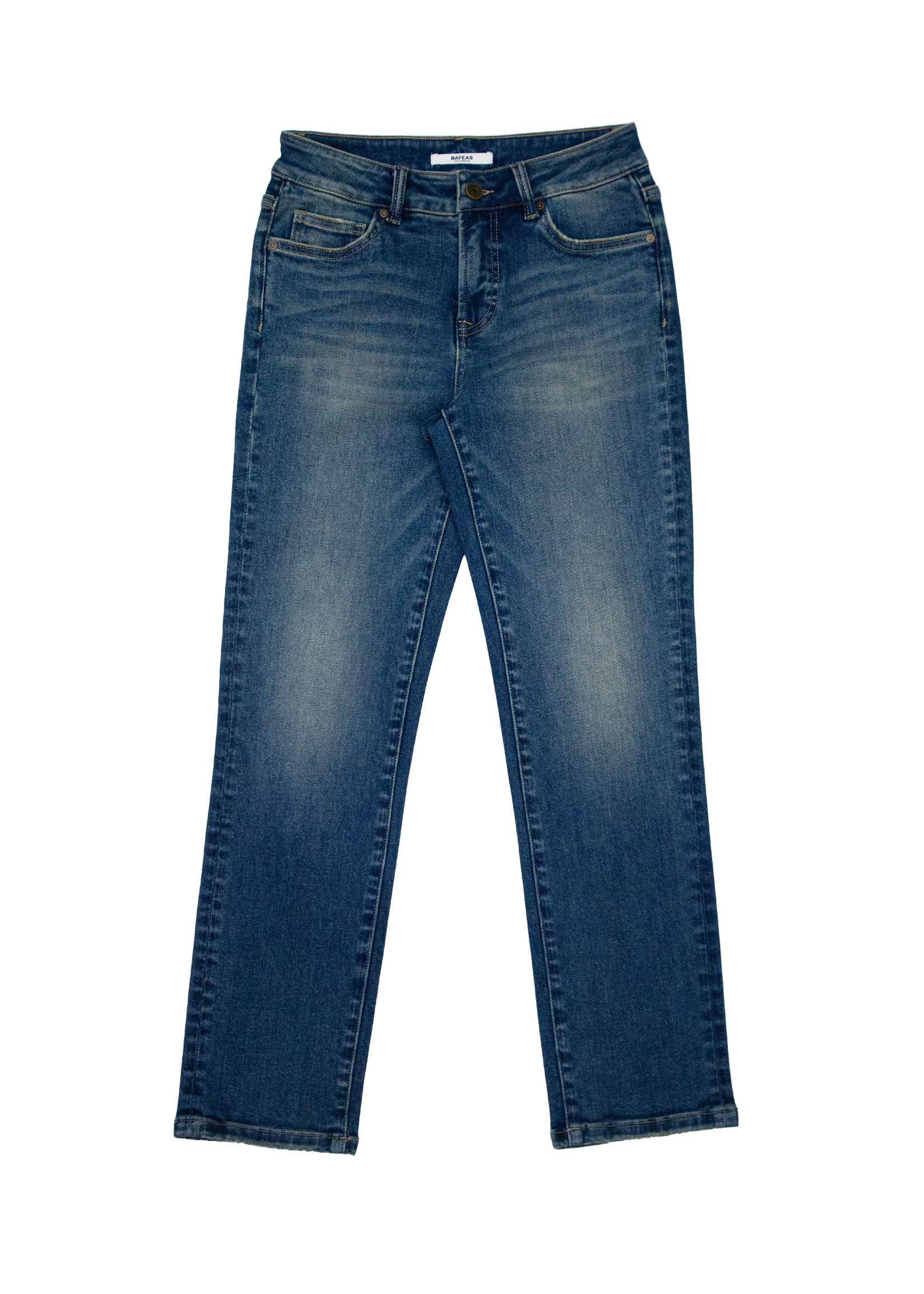 Bella High Rise Straight Leg Vintage Medium Blue