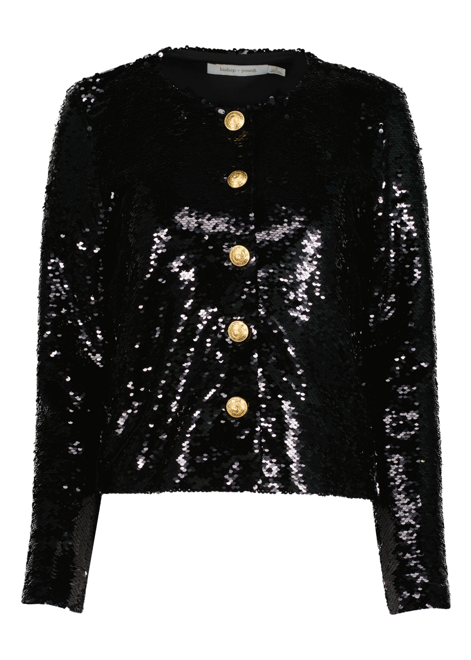 Sublime Sequin Jacket Black