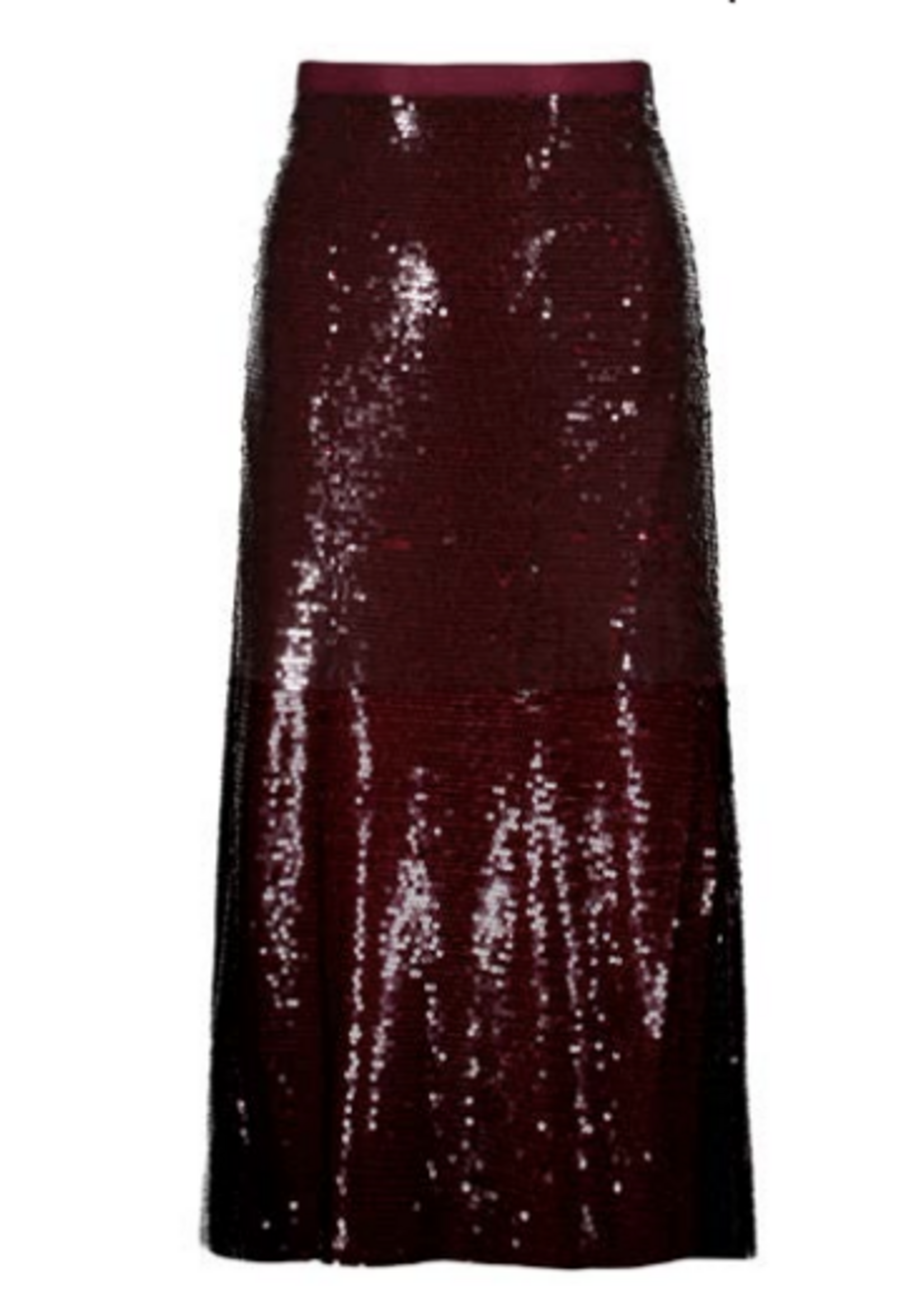 Sublime Slip Sequin Skirt Scarlet
