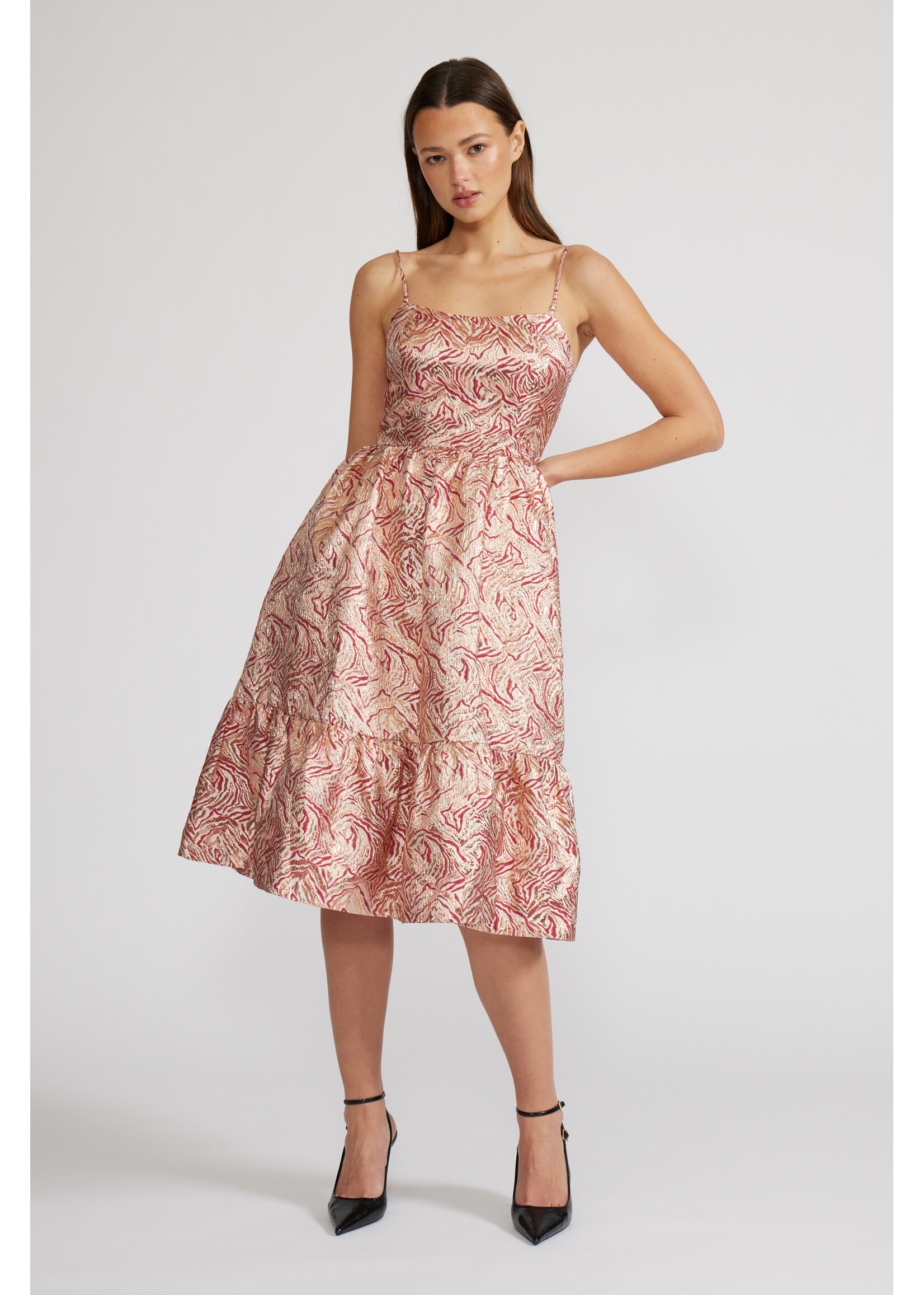 Melissa Sparkle Midi Dress Multi