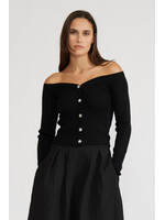 Scout Knit Top Black