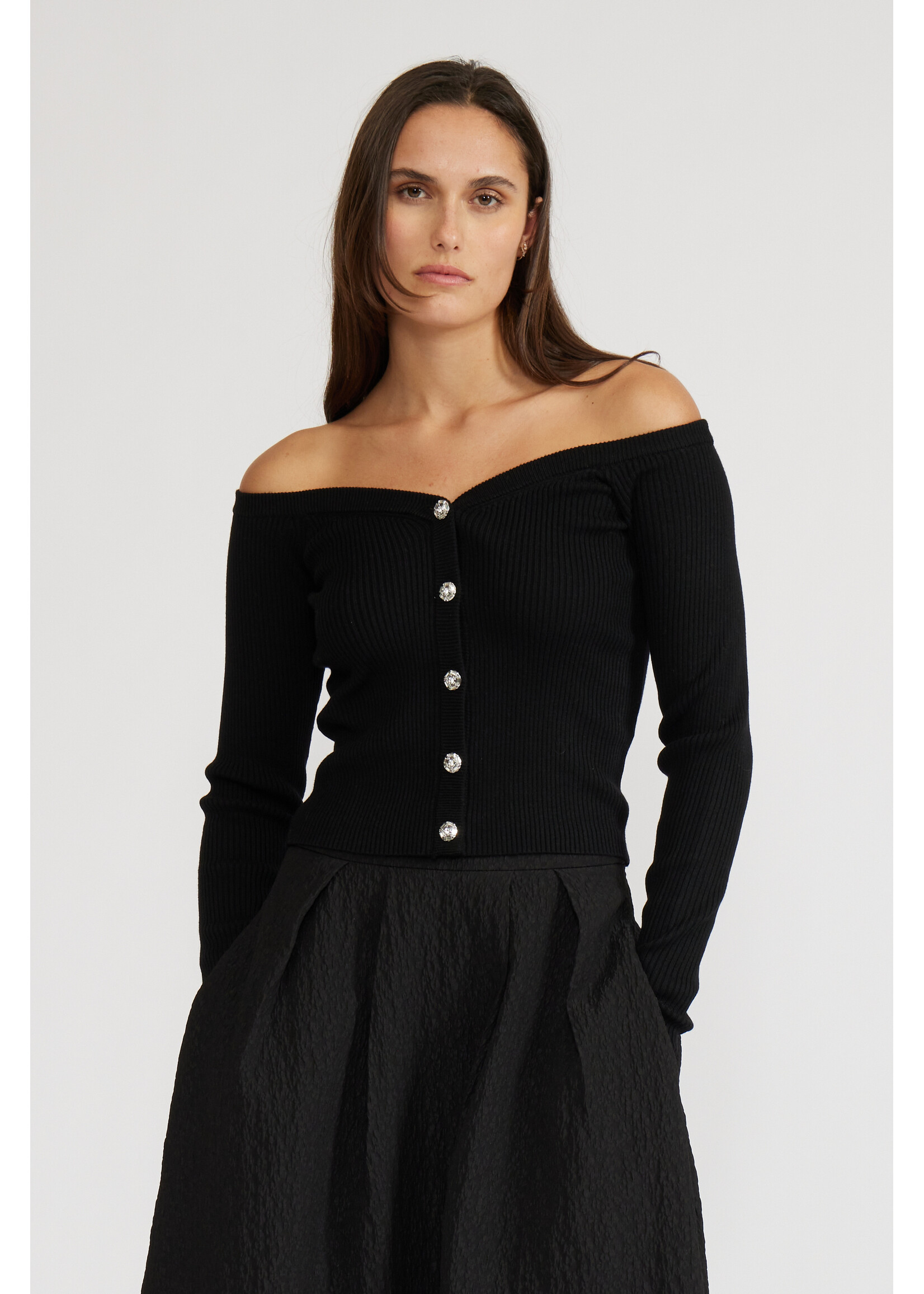 Scout Knit Top Black