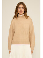 Rey Turtleneck Sweater Beige