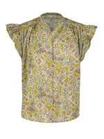 Lagos Blouse Yellow Multi