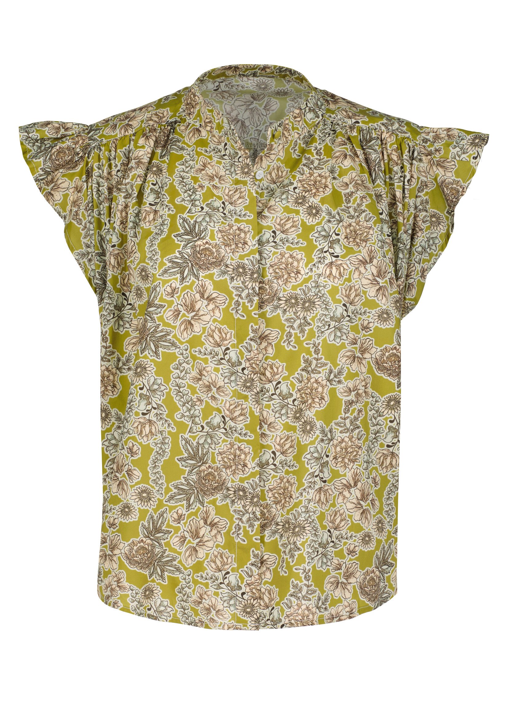 Lagos Blouse Yellow Multi