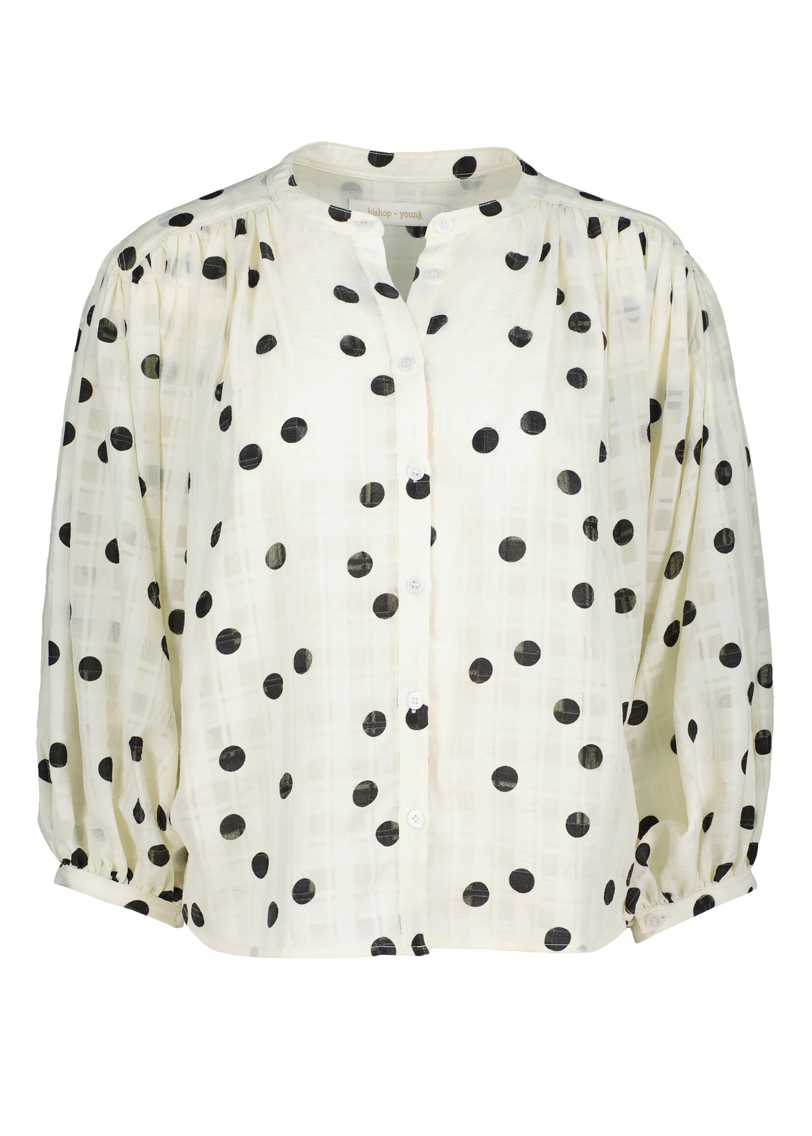 Juliette Polka Dot Blouse Cream