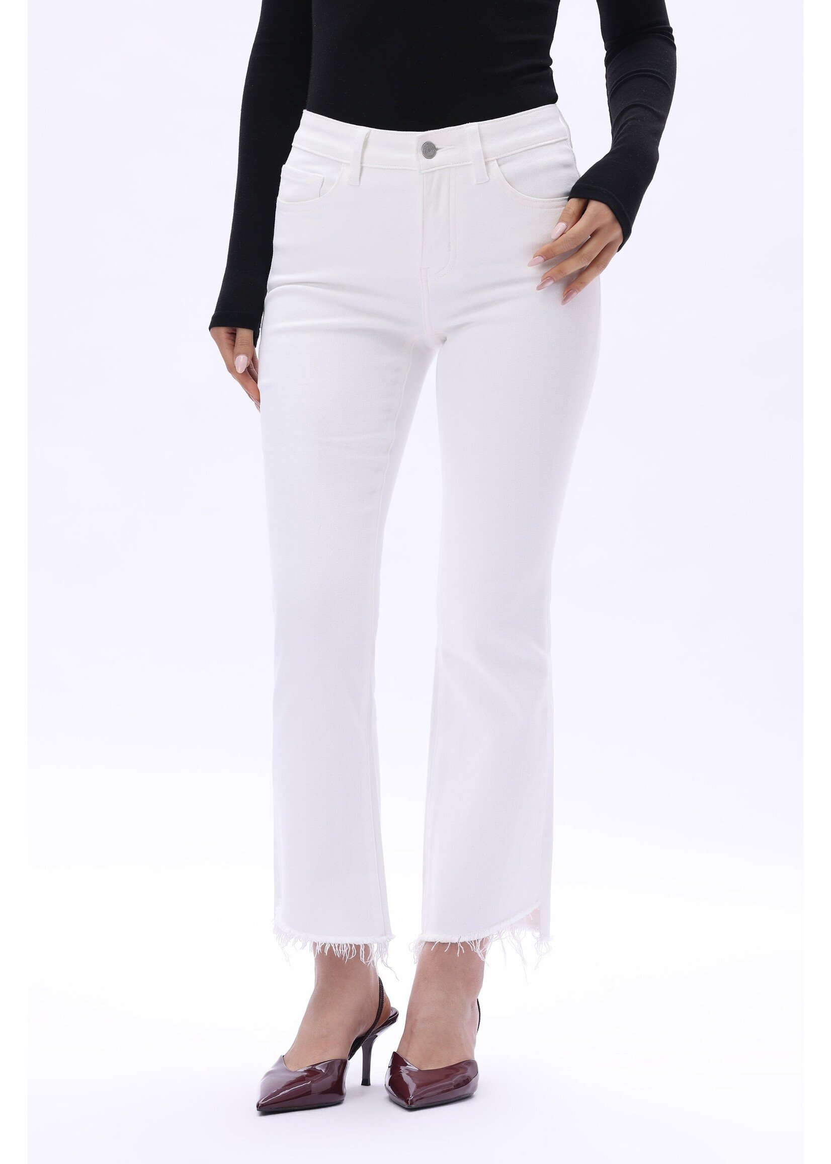 Maeve Mid Rise Bootcut Jean