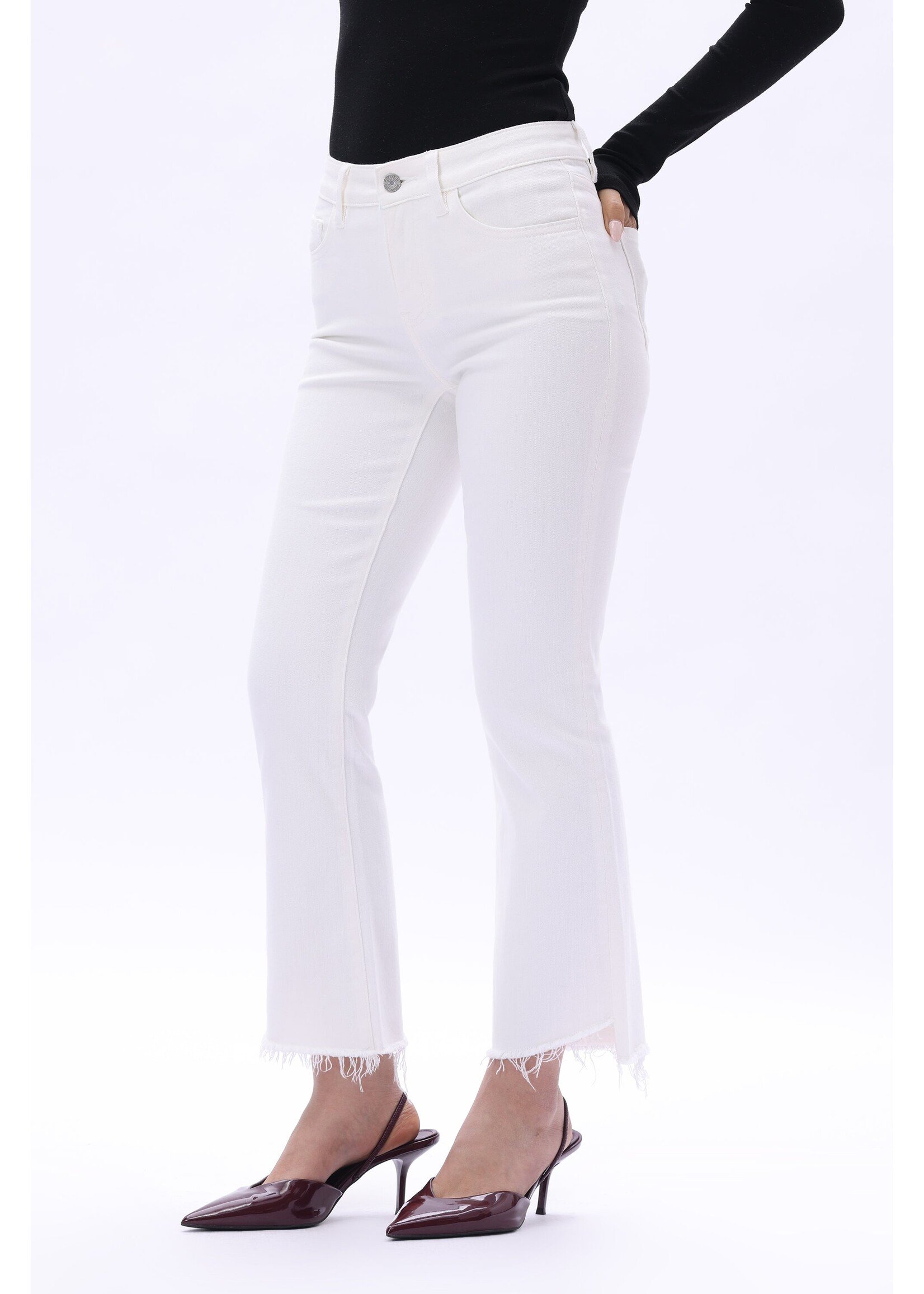 Maeve Mid Rise Bootcut Jean