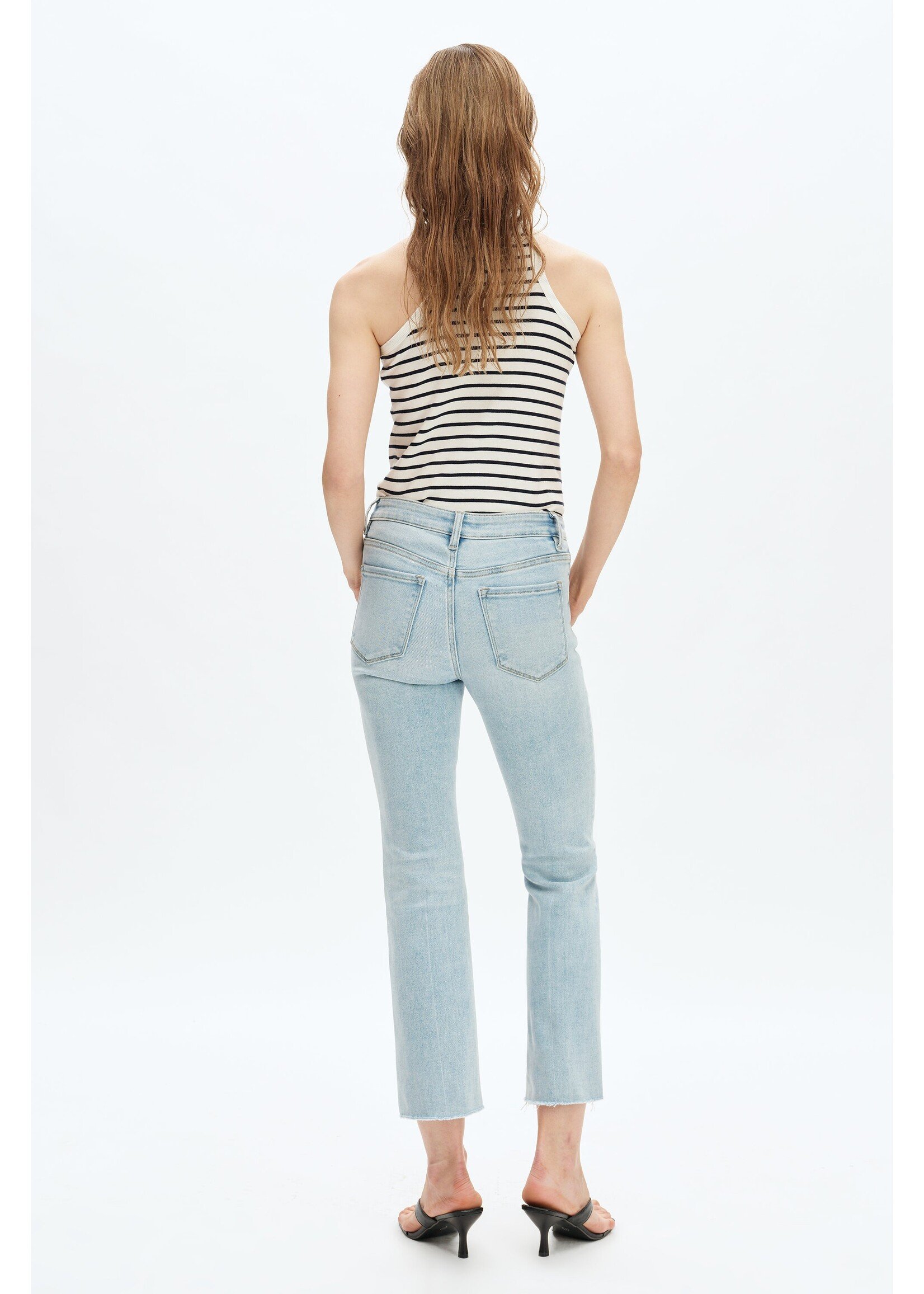 Maeve Mid Rise Bootcut Jean