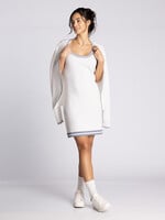 Becca Knit Mini Dress White