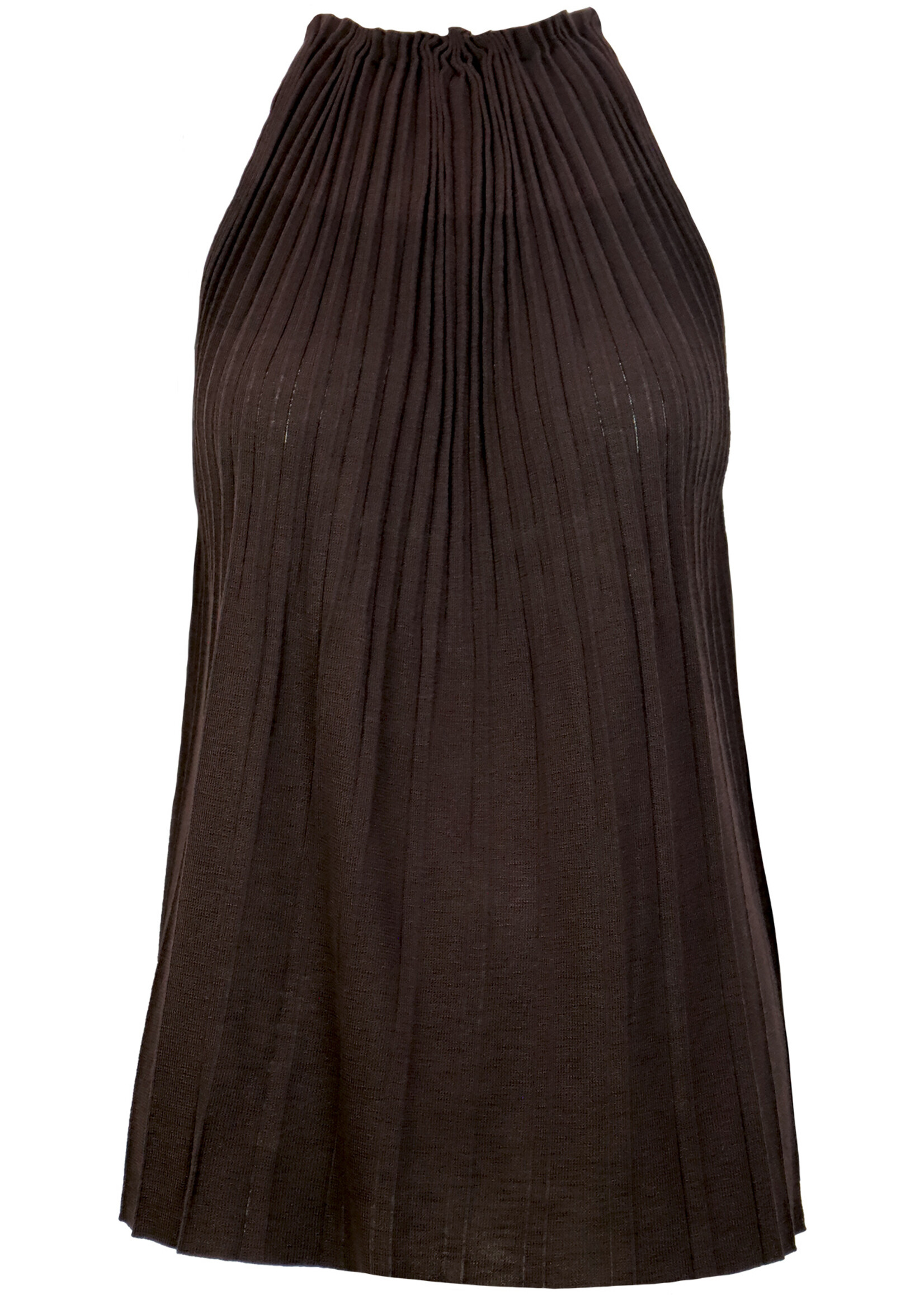Indie Halter Top Dark Brown