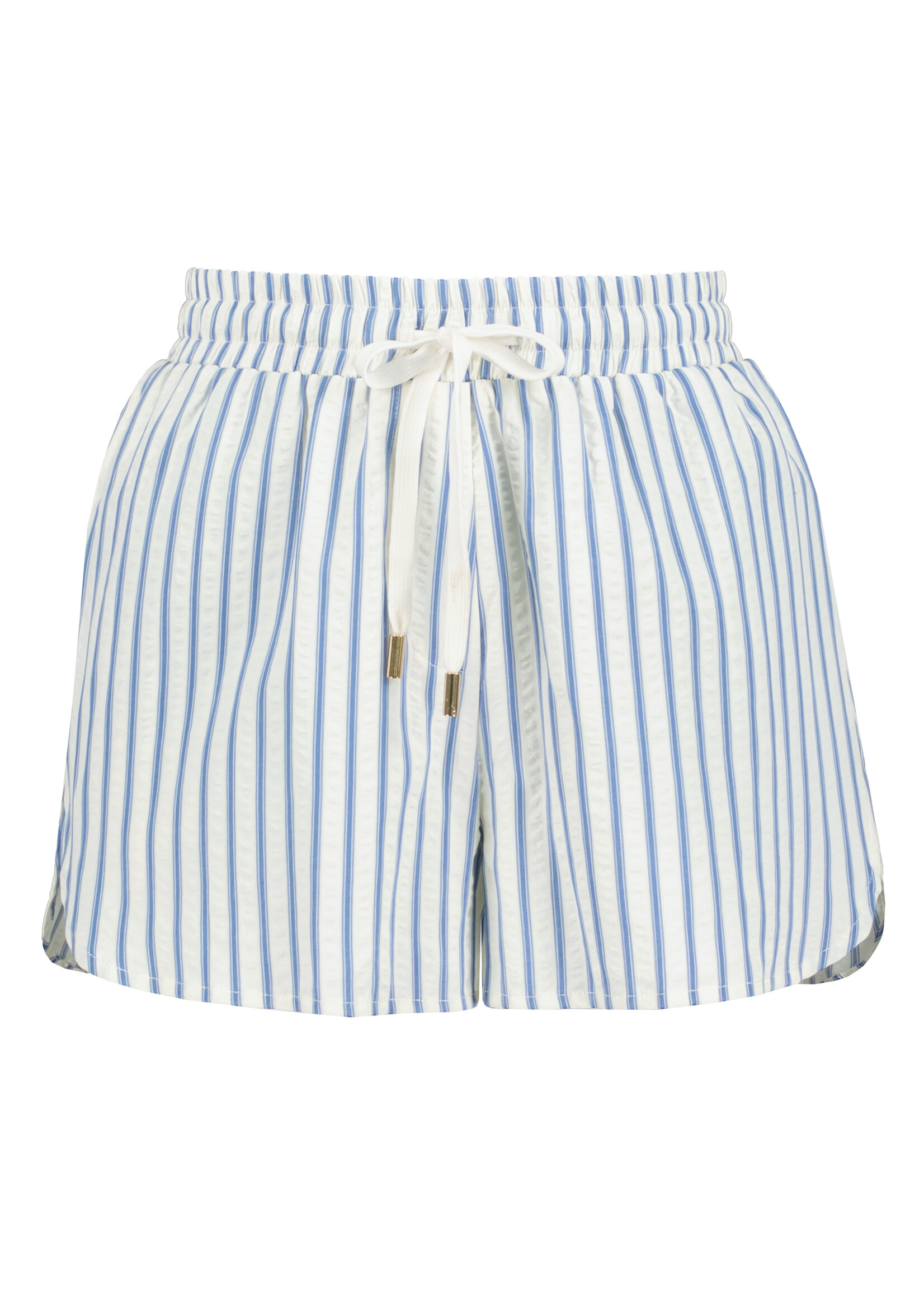 Poolside Lounge Short Blue Stripe