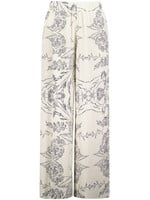 Pull On Lounge Pant Garden Print