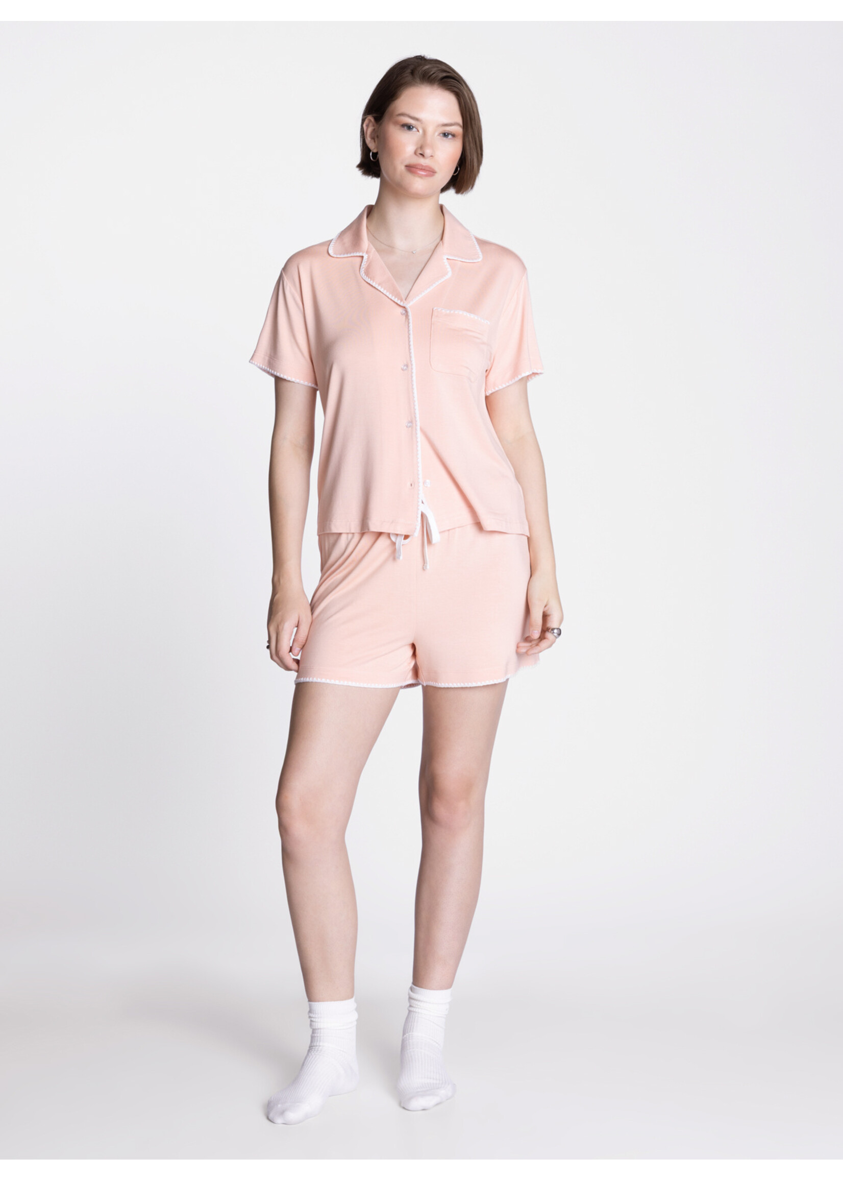 Nella Short Sleeve/Shorts Pajama Set