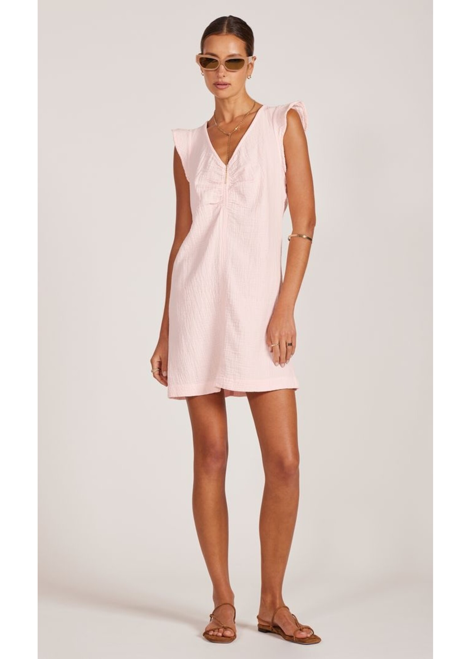 Mini Cinched Front Dress Himalayan Salt