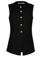 Regent Sleeveless Jacket Black