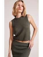 Blair Sleeveless Knit Top Troops