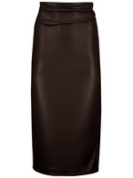 Colette Side Ruched Midi Skirt