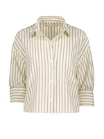 Sydney Embellished Stripe Top Blue