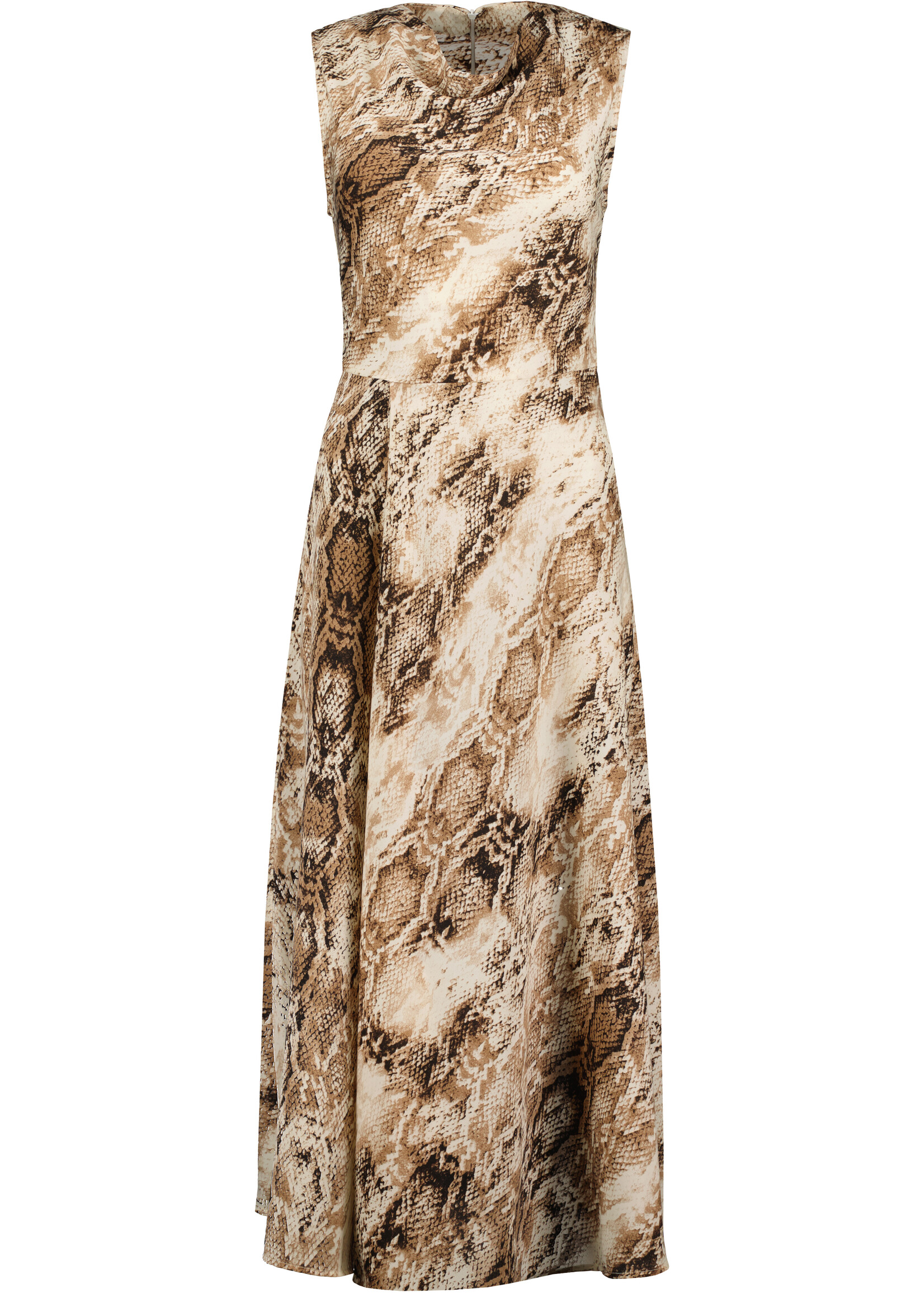 Jardine Cowl Neck Dress Snake