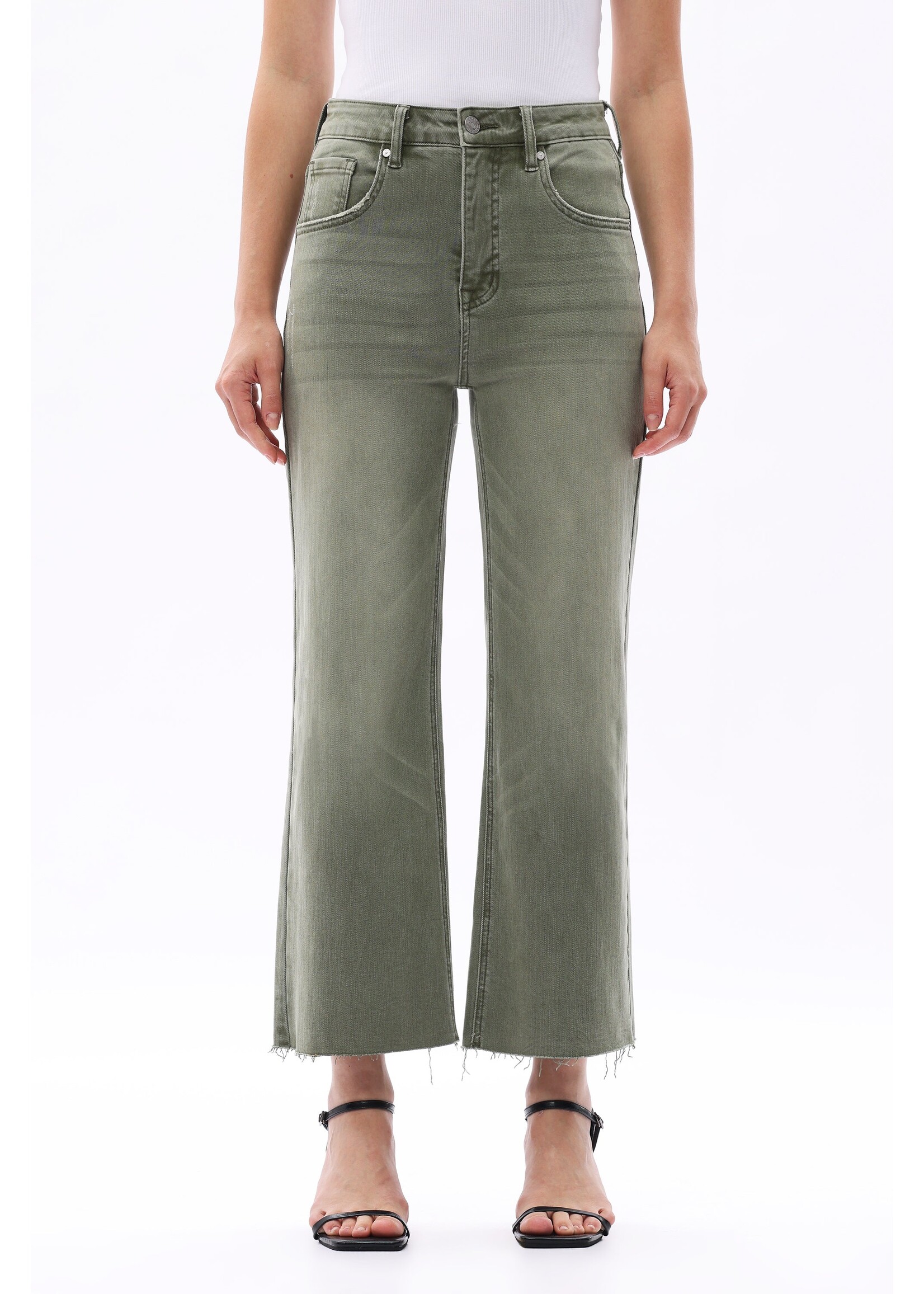 Ivy High Rise Wide Leg Green
