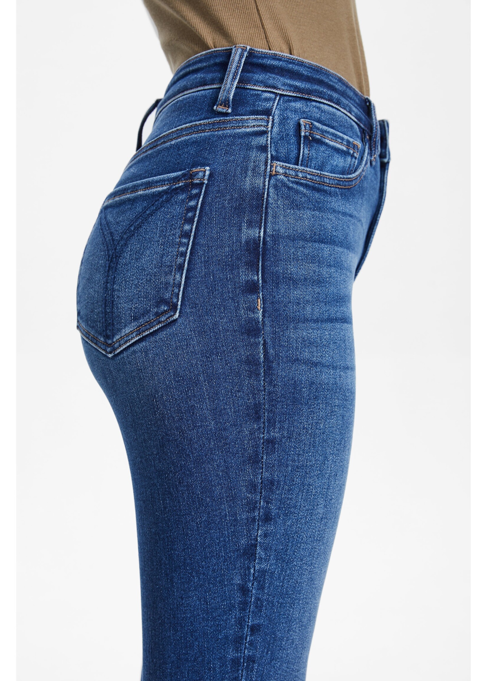 Jenna High Rise Flare Jean Starlight