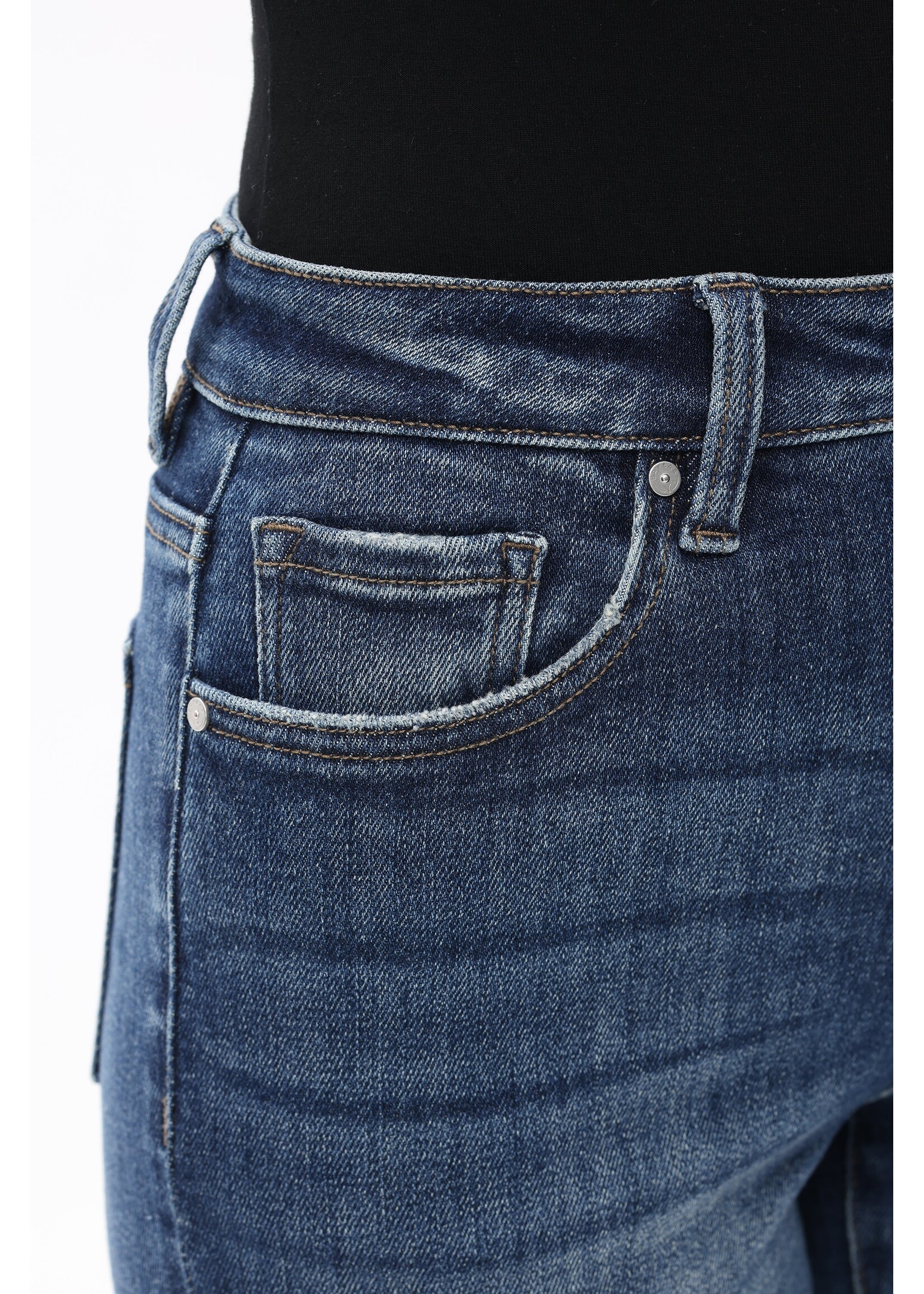 Hong Kong Cuffed Wide Jean Trappist