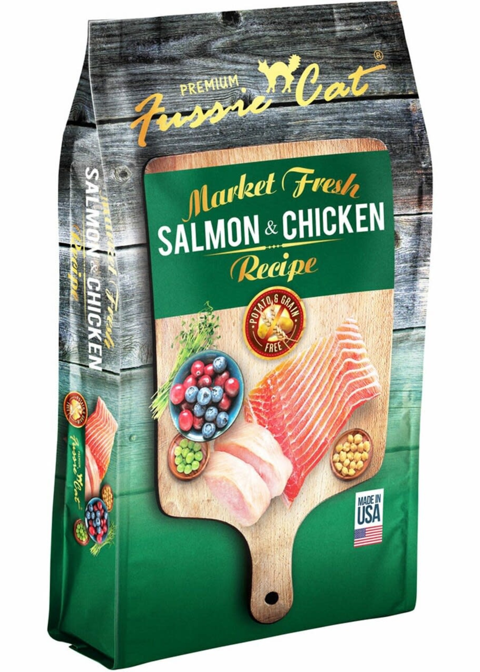 Fussie Cat Fussie Cat Market Fresh Salmon/Chicken 2lbs